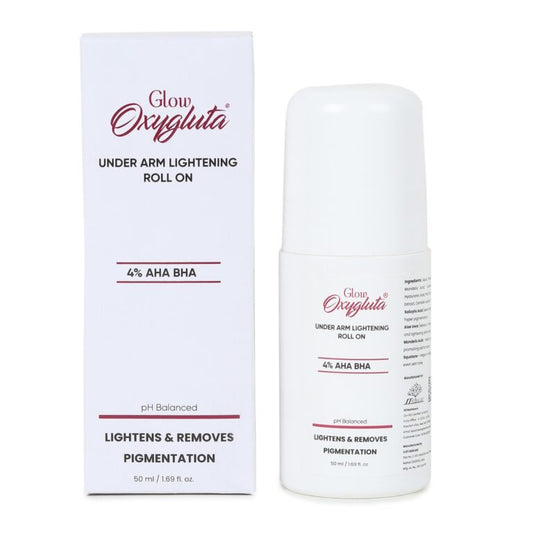 Glow Oxygluta Underarm Lightening Roll-On (4% AHA BHA)