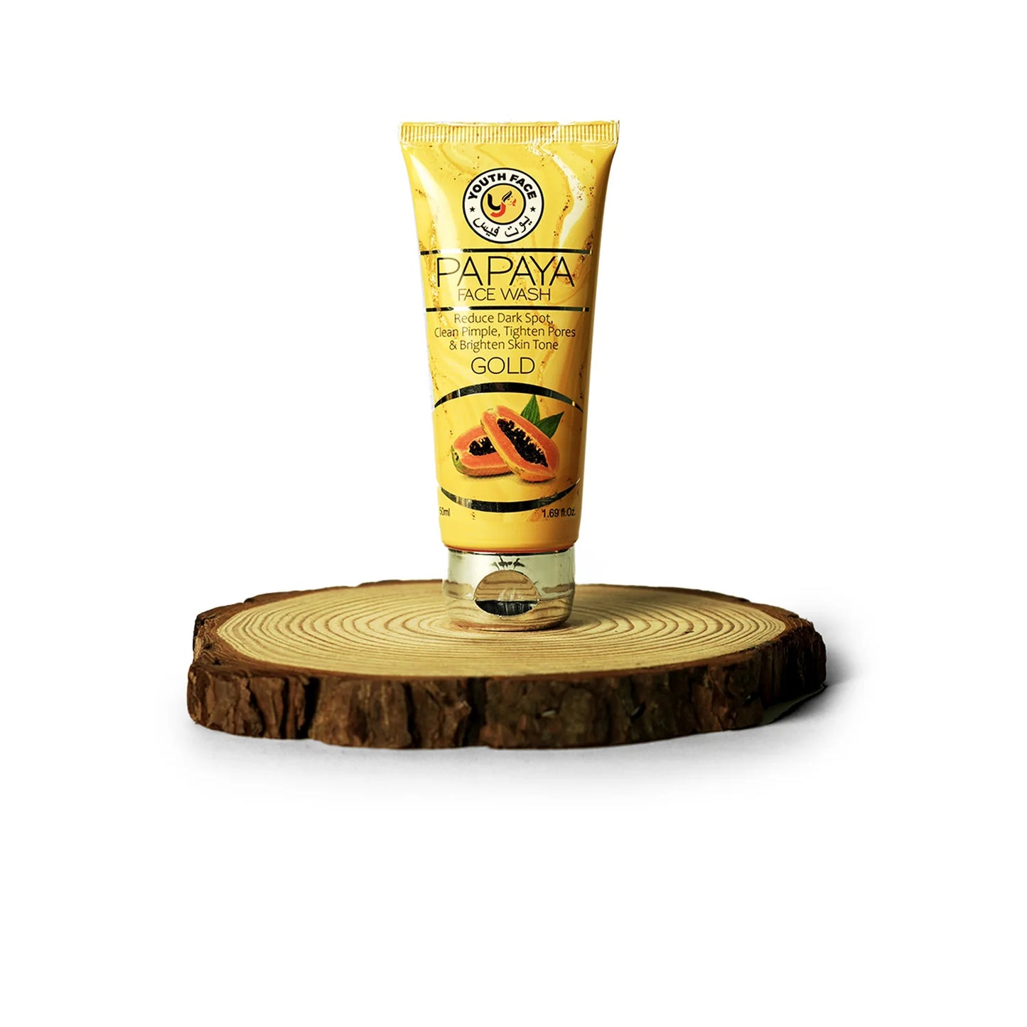 Papaya Face Wash - Gentle Cleansing | Removes Excess Oil | Fresh Look | Suitable For Daily Use (60ml)